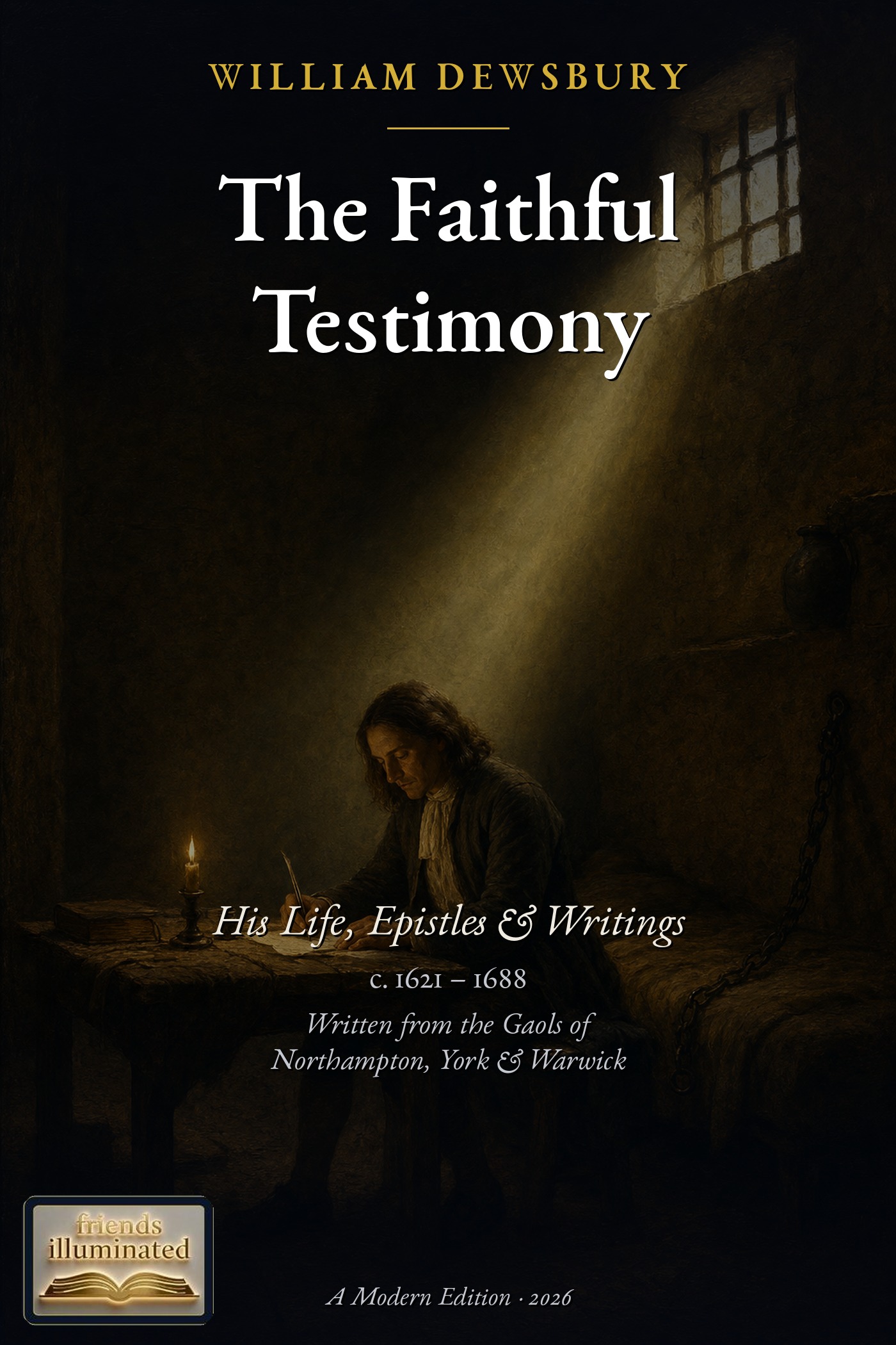 Cover of The Faithful Testimony of William Dewsbury: His Life, Epistles and Writings
