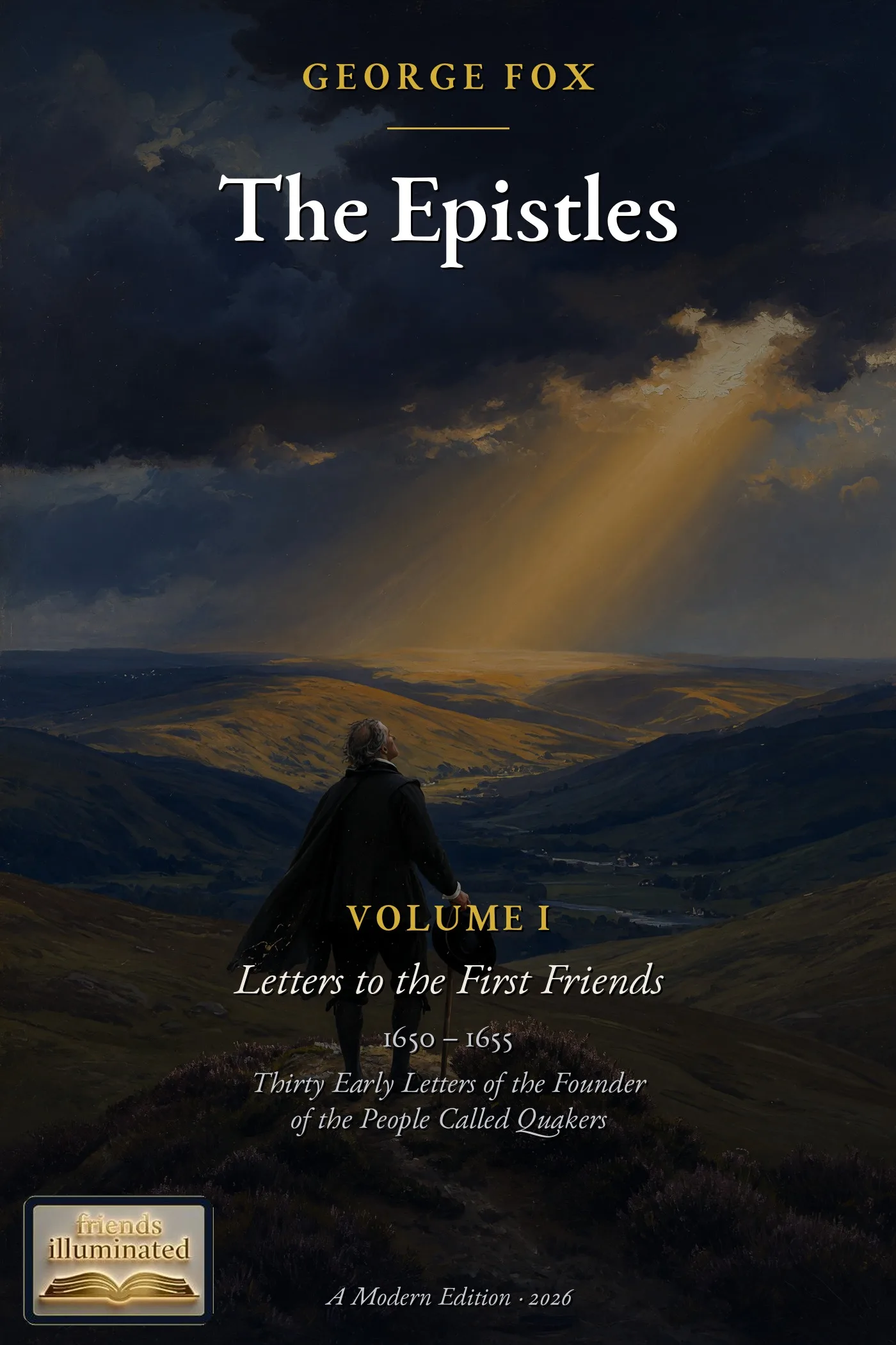 Cover of The Epistles of George Fox, Volume I